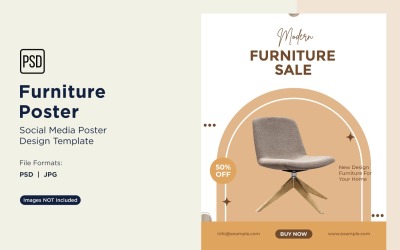 Furniture Poster Design Template 49