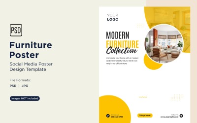 Furniture Poster Design Template 54