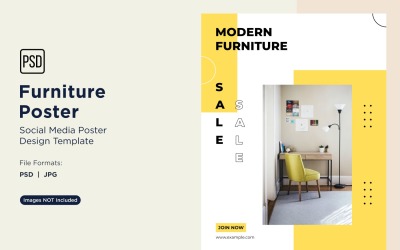 Furniture Poster Design Template 67