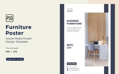 Furniture Poster Design Template 73