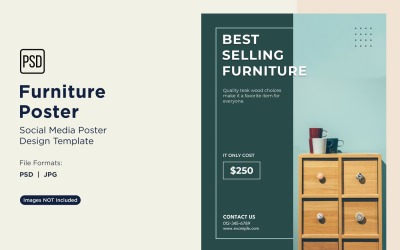 Furniture Poster Design Template 74