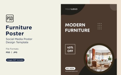 Furniture Poster Design Template 78