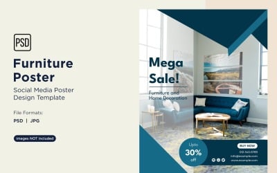 Furniture Poster Design Template 80
