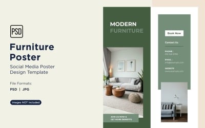 Furniture Poster Design Template 81