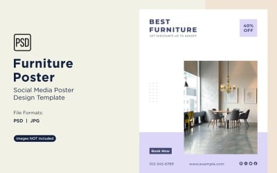 Furniture Poster Design Template 83
