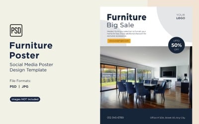 Furniture Poster Design Template 88