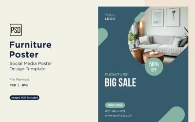 Furniture Poster Design Template 89
