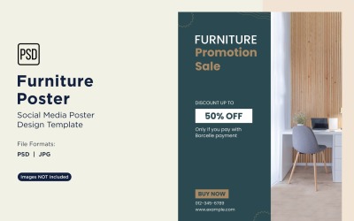 Furniture Poster Design Template 90