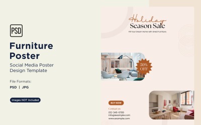 Furniture Poster Design Template 91