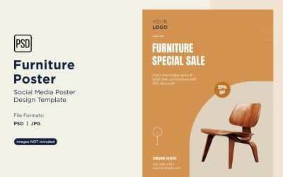 Furniture Poster Design Template 92