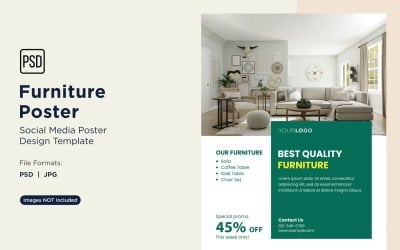 Furniture Poster Design Template 95