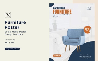 Furniture Poster Design Template 96