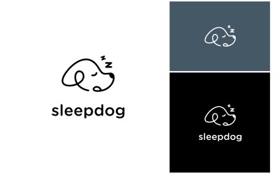 Logo ilustracji Sleep Dog Line