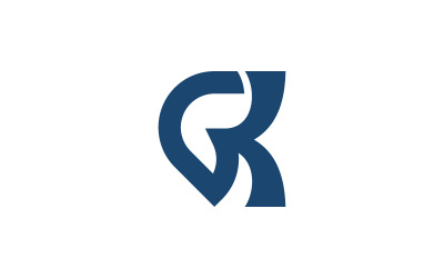 GK Monogram Logo Design Template
