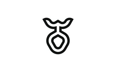 Letter W Pitcher Logo Template