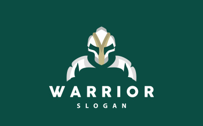 Logo Spartan Vector Guerrier Chevalier Soldat V2