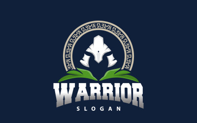 Logo Spartan Vector Guerrier Chevalier Soldat V4