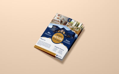 Modern Real Estate Flyer Design Monjil House for Sale