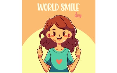 World Smile Day Illustration