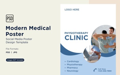 Medical Poster Design Template 36