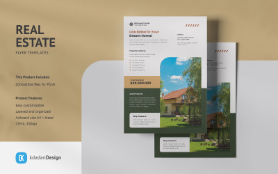 Real Estate Flyer Design Templates Vol 0131