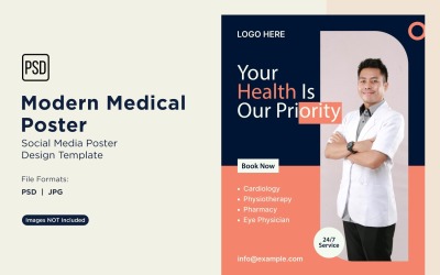 Шаблон оформлення медичного плаката 10