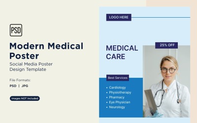 Szablon projektu plakatu medycznego 30