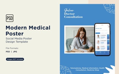 Modello di progettazione di poster medico 42