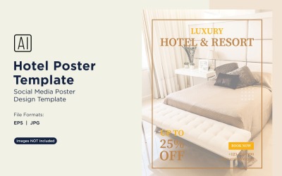 Designvorlage für Hotelmarketing-Poster 82