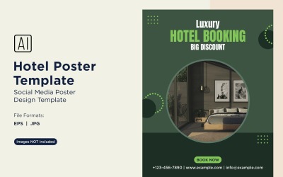 Hotel Marketing Poster Design Template 42
