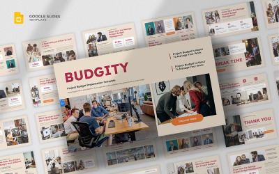 Budgity - Projekt Budżet Finanse Szablon Google Slides