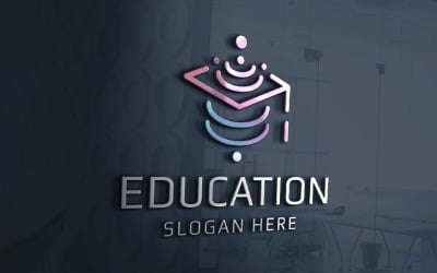 Logo dell&amp;#39;istruzione digitale online