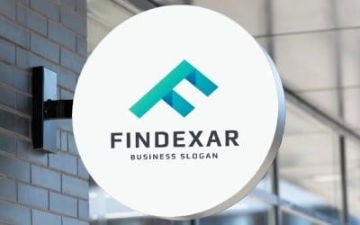 Logotipo de la letra F Pro de Findexar