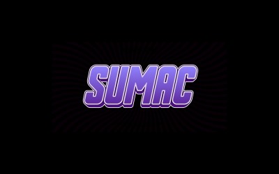 Sumac helt redigerbar vektor 3D-texteffekt