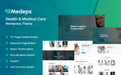 Medepx - 健康和医疗保健 Wordpress 主题