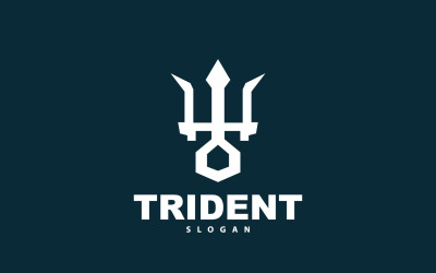 Dreizack Logo Speer Poseidon Neptun Triton V3