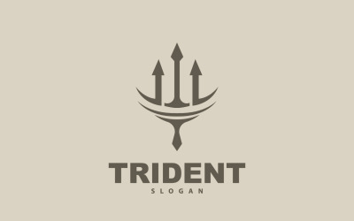 Dreizack Logo Speer Poseidon Neptun Triton V7