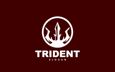 Drietand Logo Speer Poseidon Neptunus Triton V10