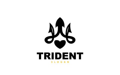 Drietand Logo Speer Poseidon Neptunus Triton V9