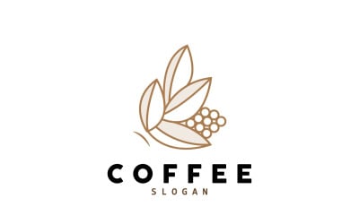 illustrazione del logo della bevanda a base di chicchi di caffè V4