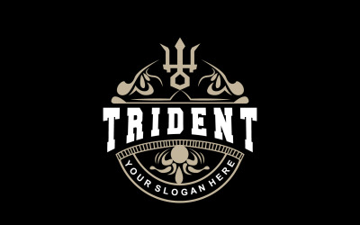 Logo Tridente Lancia Poseidone Nettuno Tritone V11