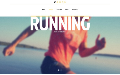 Reszponzív webhelysablon futtatása