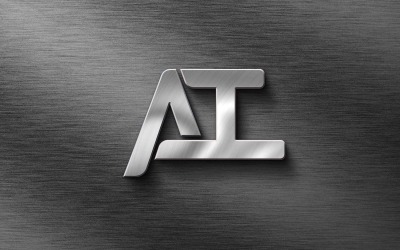 Креативный и минималистичный дизайн логотипа ATL