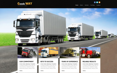 Bright Trucking Joomla Template