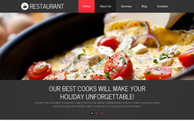 Responsivt European Cuisine Drupal-mall #45519