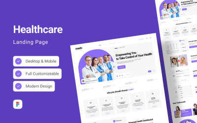 Medikamente - Landingpage zum Gesundheitswesen
