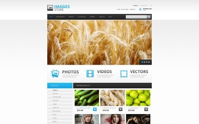Quality Images Store ZenCart Template