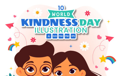 10 Illustrationen zum Welttag der Güte