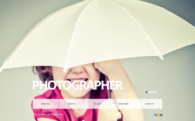Tema Galleria di Foto #45735 per Un Sito di Fotografi Portfolio
