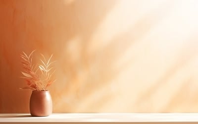 Realistic and minimalist blurred natural light windows